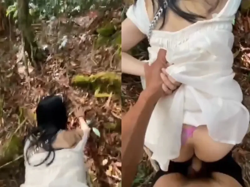 đi tour với gia đình mà anh dâm đãng quá lôi em vào rừng doggy